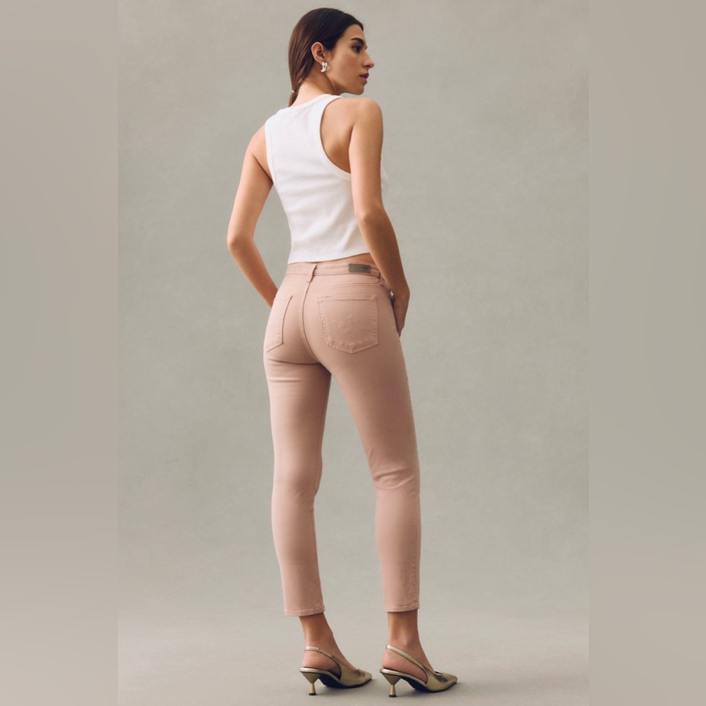 AG Adriano Goldschmied Tan Skinny Pants - Picture 5 of 8